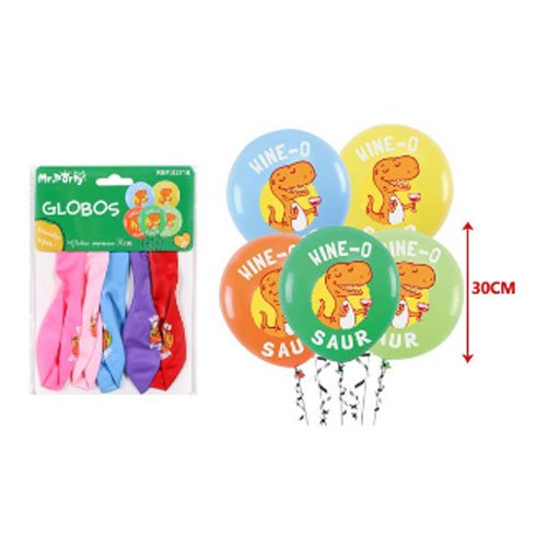 Set globos de latex - 5 PZA-30 CM - Compras Aqui