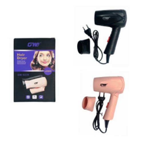 SECADOR DE CABELLO GW-6570 1200 W por mayor en Chile