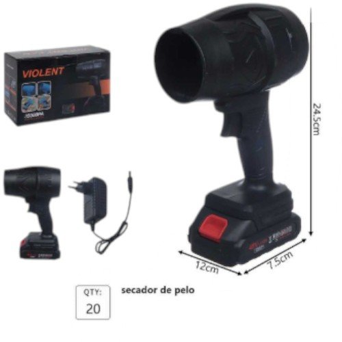 Secador de Pelo Profesional Inalámbrico 