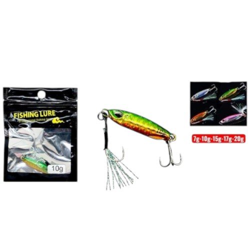 Señuelos Metálicos de Pesca con Peso Surtido por mayor - Hogar por mayor