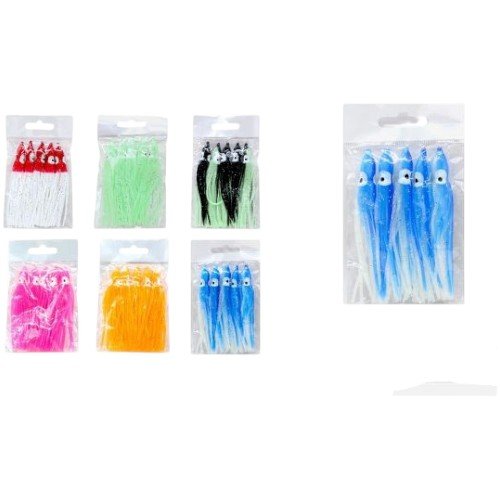 Señuelos Pulpos de Pesca 9cm por mayor - Hogar por mayor