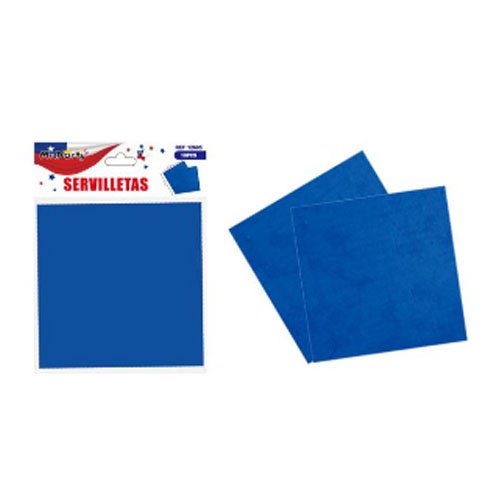 SERVILLETAS AZUL por mayor - Fiestas-Patrias por mayor