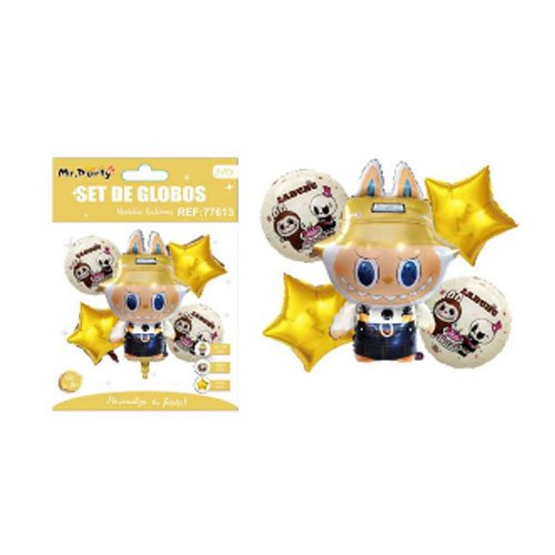 SET GLOBOS PERSONAJE por mayor Cotillon por mayor