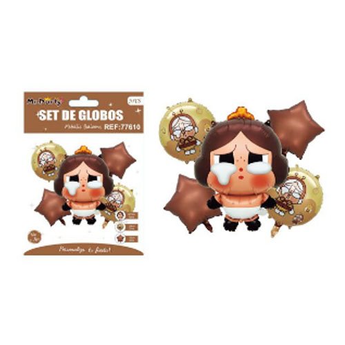 SET GLOBOS PERSONAJE por mayor Cotillon por mayor