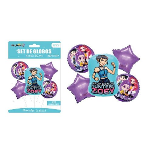 SET GLOBOS MYLAR PERSONAJE por mayor Cotillon por mayor