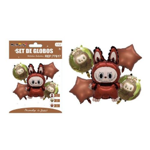 SET GLOBOS PERSONAJE por mayor Cotillon por mayor