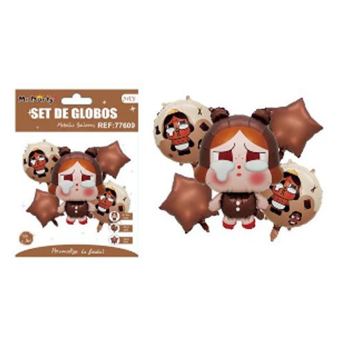 SET GLOBOS PERSONAJE por mayor Cotillon por mayor