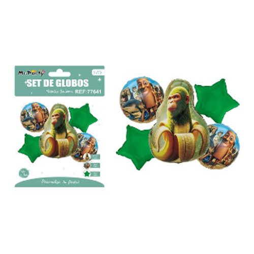 SET GLOBOS PERSONAJE por mayor Cotillon por mayor