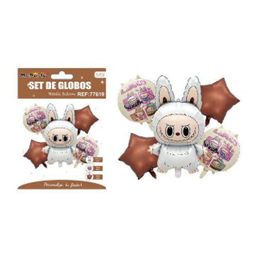 SET GLOBOS PERSONAJE por mayor Cotillon por mayor