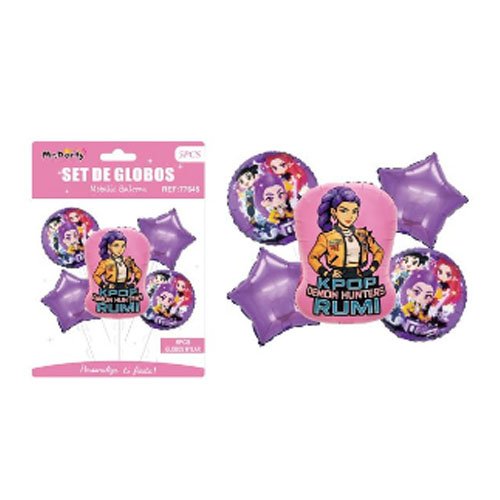 SET GLOBOS MYLAR PERSONAJE por mayor Cotillon por mayor