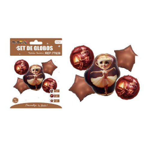 SET GLOBOS PERSONAJE por mayor Cotillon por mayor