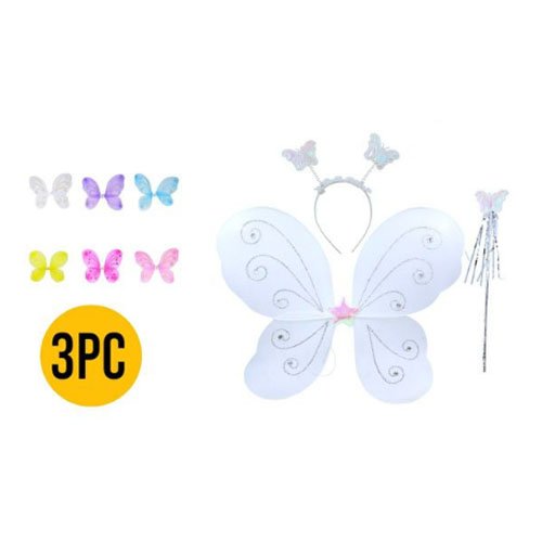 SET ALAS MARIPOSA DIAMANTE por mayor - Cotillon por mayor