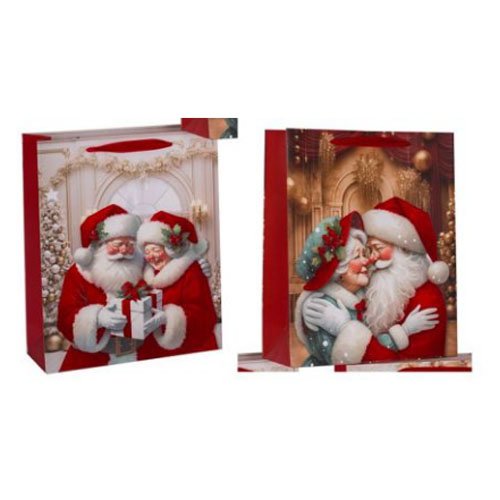 SET BOLSA DE REGALO NAVIDEÑA M por mayor Navidad por mayor