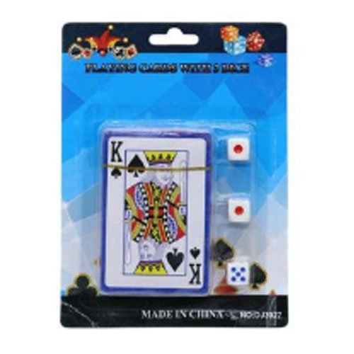 SET CARTAS BARAJAS INGLESAS+DADOS por mayor - Jugueteria por mayor