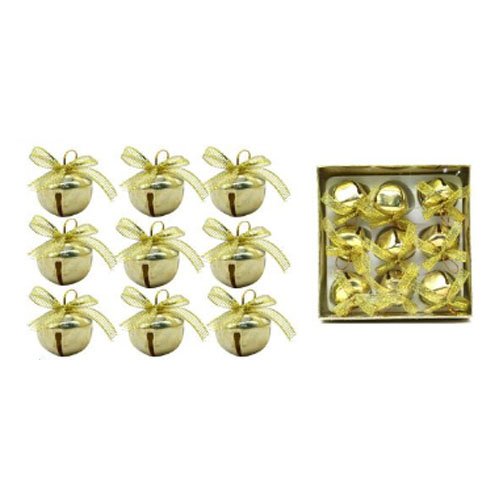 SET CASCABELES DORADOS por mayor - Navidad por mayor