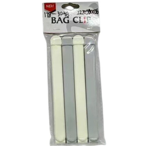 Set de 4 Clips de Sellado Hermético para Bolsas - Pinzas de Conservación de Alimentos Multiusos por mayor - Hogar por mayor
