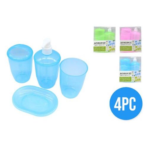 SET DE BAÑO PLASTICO por mayor - Hogar por mayor