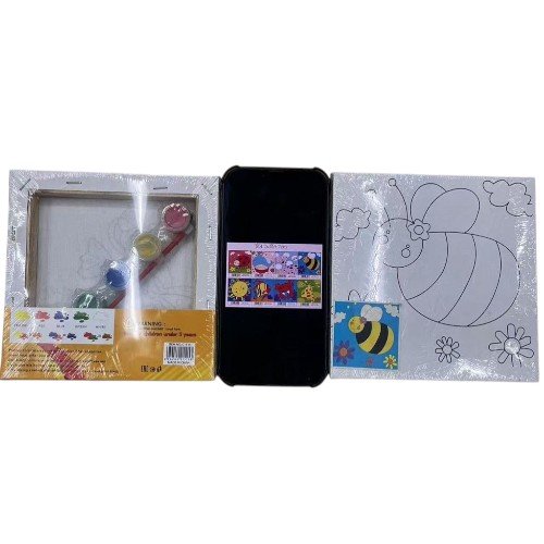 Set de Bastidor Infantil con Diseño para Pintar por mayor - Útiles Escolares por mayor