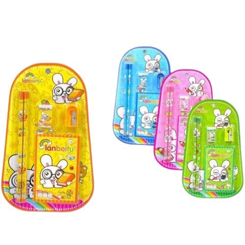 Set de Escritura Infantil con Libreta y Accesorios por mayor - Útiles Escolares por mayor