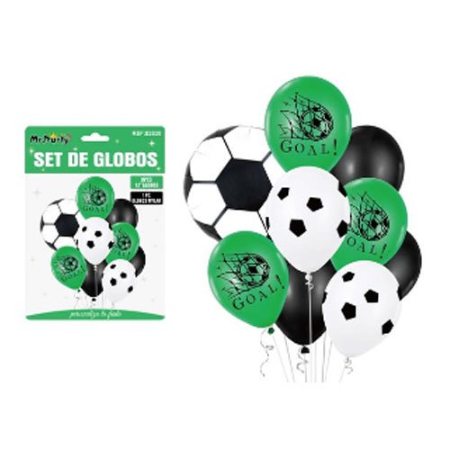 SET DE GLOBOS FUTBOL por mayor Cotillon por mayor