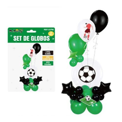 SET DE GLOBOS FUTBOL por mayor Cotillon por mayor