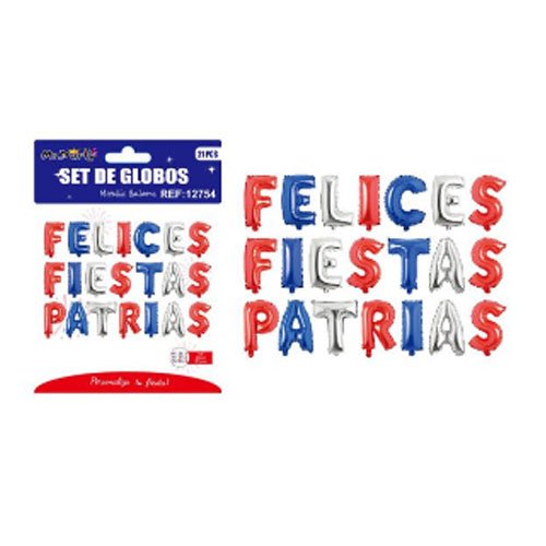 SET DE GLOBOS por mayor - Fiestas-Patrias por mayor