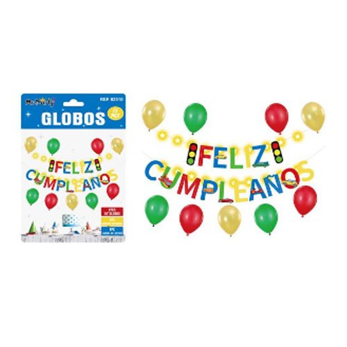 SET DE GLOBOS CON LUCES por mayor Cotillon por mayor