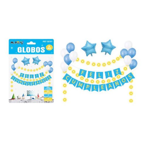 SET DE GLOBOS CON LUCES por mayor Cotillon por mayor