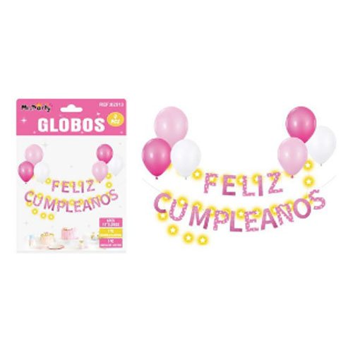 SET DE GLOBOS CON LUCES por mayor Cotillon por mayor