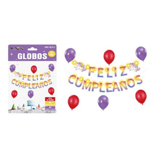 SET DE GLOBOS CON LUCES por mayor Cotillon por mayor