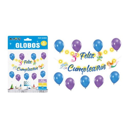SET DE GLOBOS CON LUCES por mayor Cotillon por mayor