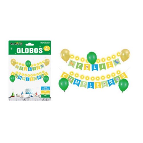 SET DE GLOBOS CON LUCES por mayor Cotillon por mayor