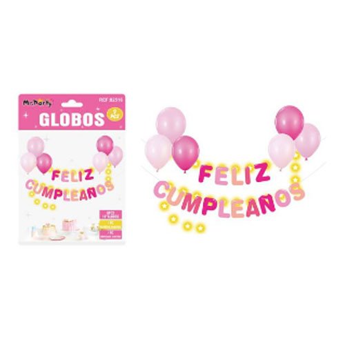 SET DE GLOBOS CON LUCES por mayor Cotillon por mayor