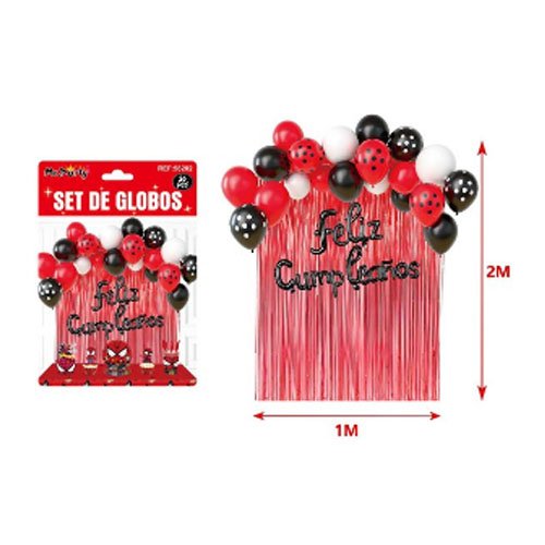 SET DE GLOBOS DECORATIVO por mayor Cotillon por mayor