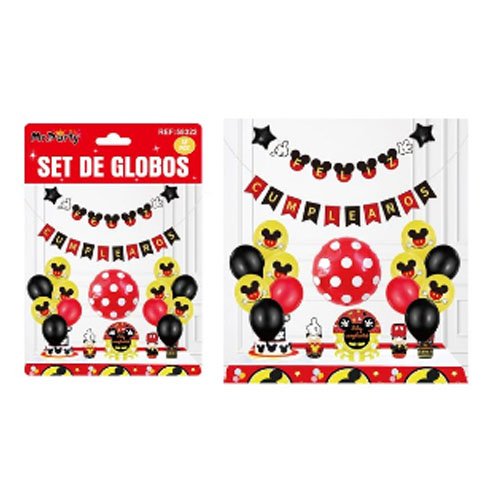 SET DE GLOBOS DECORATIVO por mayor Cotillon por mayor