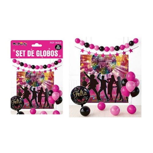 SET DE GLOBOS DECORATIVO por mayor Cotillon por mayor