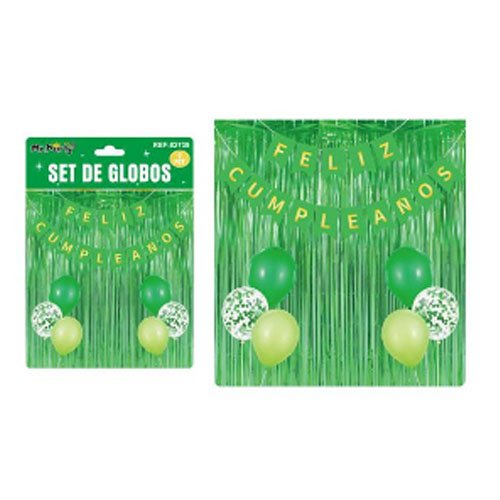 SET DE GLOBOS DECORATIVOS por mayor Cotillon por mayor