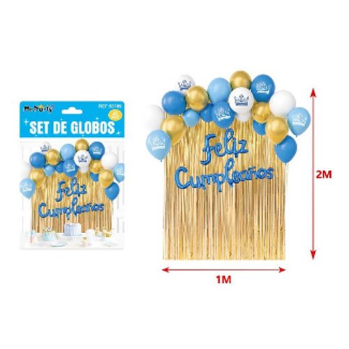 SET DE GLOBOS DECORATIVOS por mayor Cotillon por mayor