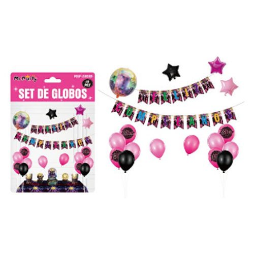 SET DE GLOBOS DECORATIVOS por mayor Cotillon por mayor