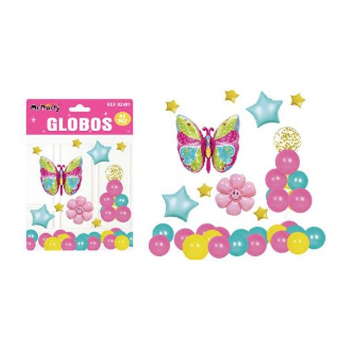 SET DE GLOBOS DECORATIVOS por mayor Cotillon por mayor