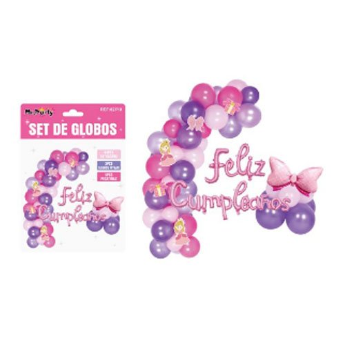 SET DE GLOBOS DECORATIVOS por mayor Cotillon por mayor