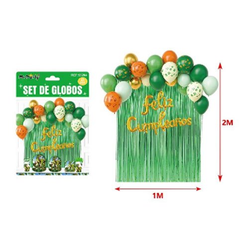 SET DE GLOBOS DECORATIVOS por mayor Cotillon por mayor