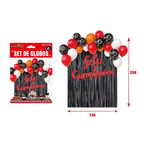 SET DE GLOBOS DECORATIVOS por mayor Cotillon por mayor