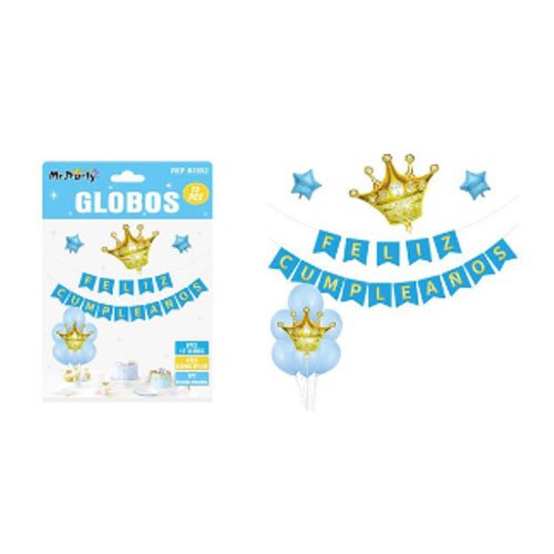 SET DE GLOBOS DECORATIVOS por mayor Cotillon por mayor