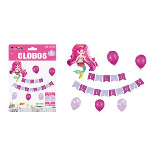 SET DE GLOBOS DECORATIVOS por mayor Cotillon por mayor