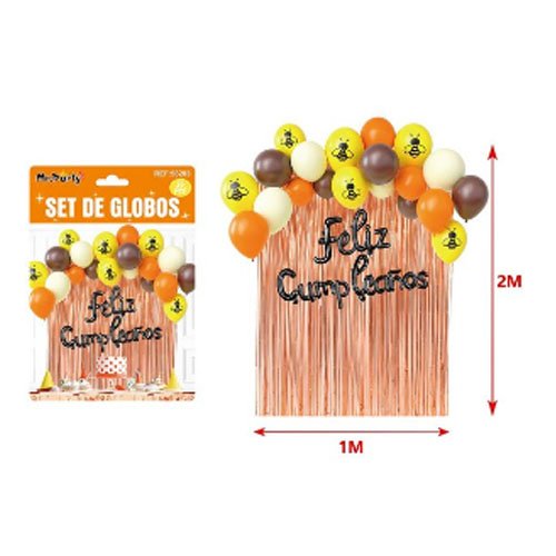 SET DE GLOBOS DECORATIVOS por mayor Cotillon por mayor