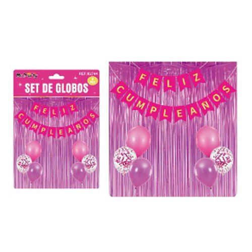 SET DE GLOBOS DECORATIVOS por mayor Cotillon por mayor
