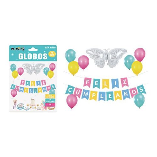 SET DE GLOBOS DECORATIVOS por mayor Cotillon por mayor