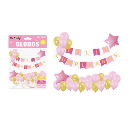 SET DE GLOBOS DECORATIVOS por mayor Cotillon por mayor