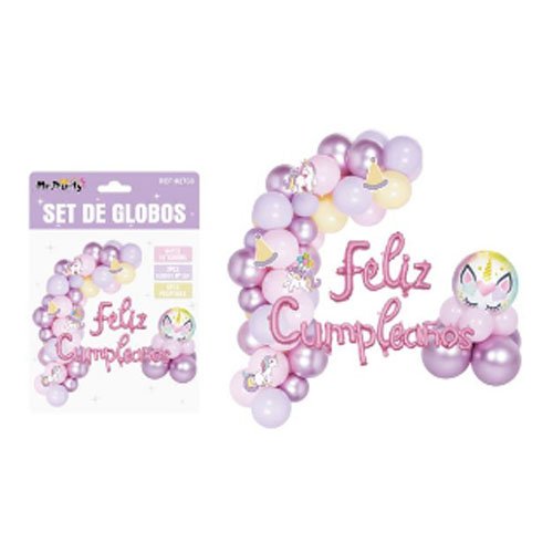 SET DE GLOBOS DECORATIVOS por mayor Cotillon por mayor